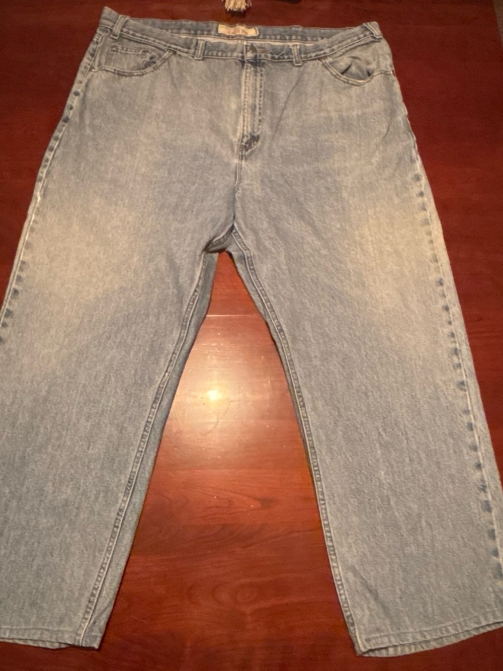 St. John's Bay Light Blue Relaxed Fit Men's Jeans BIG & TALL 44x32